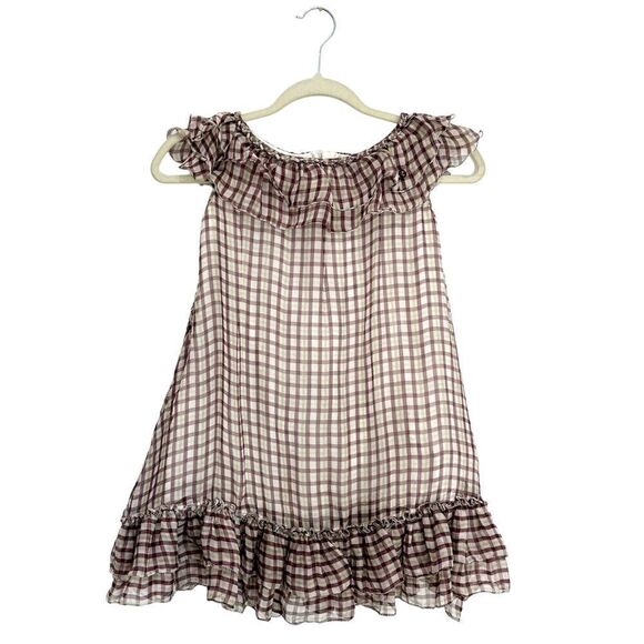 GOLCE & GABBANA Junior silk plaid Dress - Picture 1 of 9